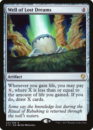 Well of Lost Dreams [Commander 2017] | Good Games Cannington