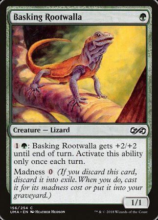 Basking Rootwalla [Ultimate Masters] | Good Games Cannington