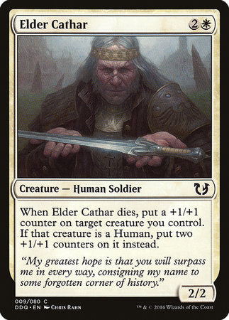Elder Cathar [Duel Decks: Blessed vs. Cursed] | Good Games Cannington