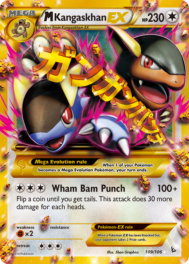 M Kangaskhan EX (109/106) [XY: Flashfire] | Good Games Cannington