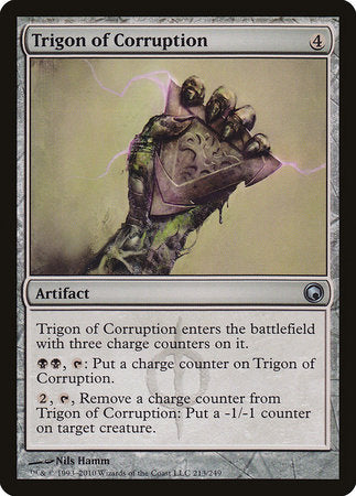 Trigon of Corruption [Scars of Mirrodin] | Good Games Cannington