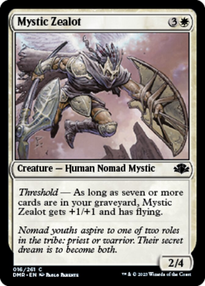 Mystic Zealot [Dominaria Remastered] | Good Games Cannington
