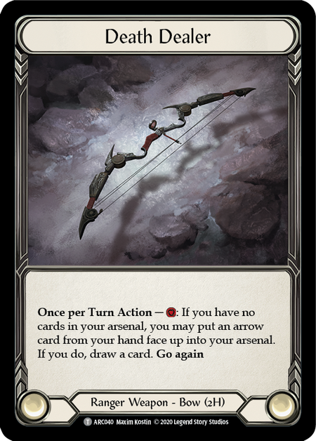 Crucible of Aetherweave // Death Dealer [U-ARC115 // U-ARC040] (Arcane Rising Unlimited)  Unlimited Normal | Good Games Cannington