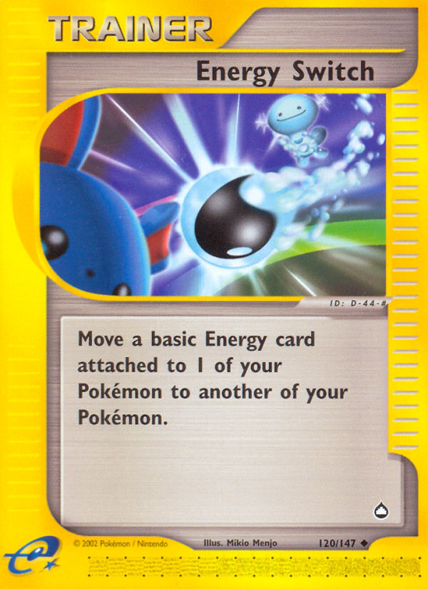 Energy Switch (120/147) [Aquapolis] | Good Games Cannington