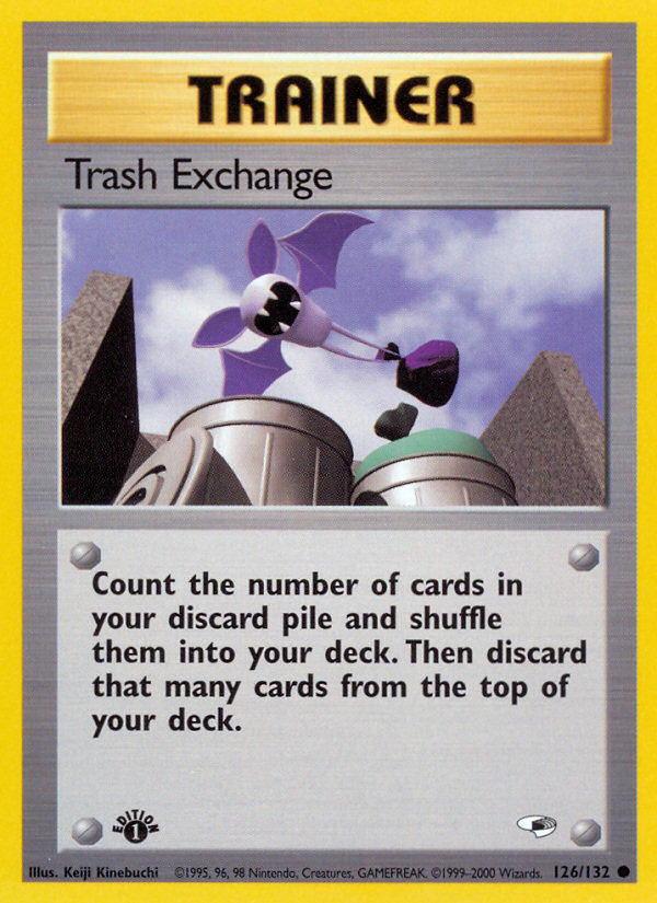 Trash Exchange (126/132) [Gym Heroes 1st Edition] | Good Games Cannington