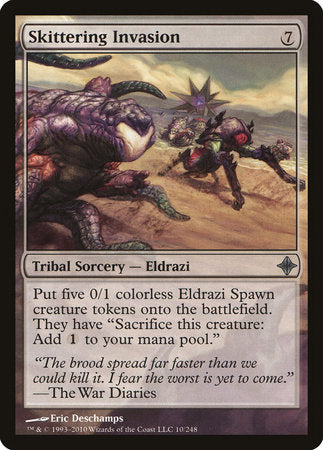 Skittering Invasion [Rise of the Eldrazi] | Good Games Cannington
