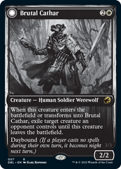 Brutal Cathar // Moonrage Brute [Innistrad: Double Feature] | Good Games Cannington