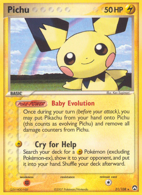 Pichu (21/108) [EX: Power Keepers] | Good Games Cannington