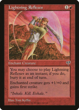 Lightning Reflexes [Mirage] | Good Games Cannington