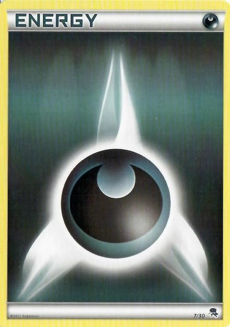 Darkness Energy (7/30) [Black & White: Trainer Kit - Zoroark] | Good Games Cannington