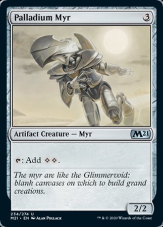 Palladium Myr [Core Set 2021] | Good Games Cannington