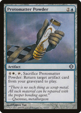 Protomatter Powder [Shards of Alara] | Good Games Cannington