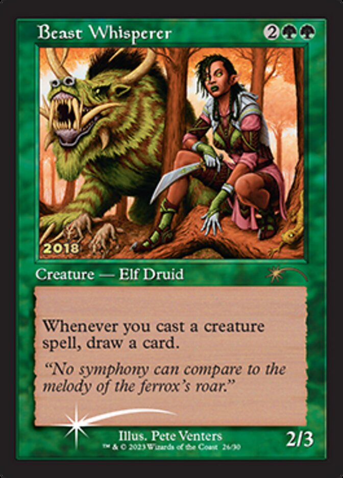 Beast Whisperer [30th Anniversary Promos] | Good Games Cannington