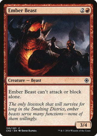 Ember Beast [Conspiracy: Take the Crown] | Good Games Cannington