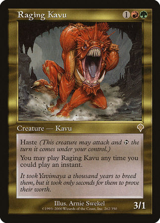 Raging Kavu [Invasion] | Good Games Cannington