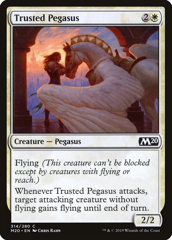 Trusted Pegasus [Core Set 2020] | Good Games Cannington