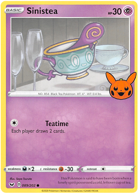 Sinistea (089/202) [Trick or Trade 2023] | Good Games Cannington