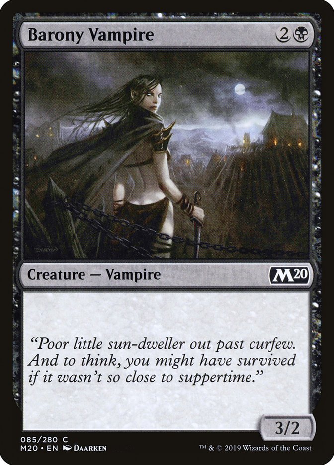 Barony Vampire [Core Set 2020] | Good Games Cannington