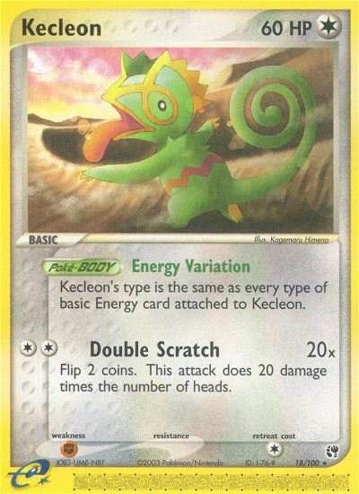 Kecleon (18/100) [EX: Sandstorm] | Good Games Cannington