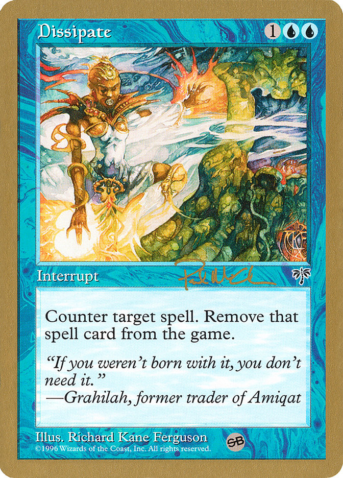 Dissipate (Paul McCabe) [World Championship Decks 1997] | Good Games Cannington