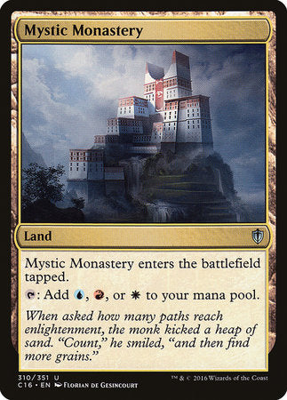 Mystic Monastery [Commander 2016] | Good Games Cannington