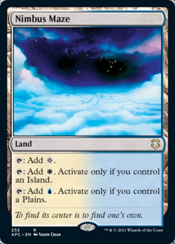 Nimbus Maze [Dungeons & Dragons: Adventures in the Forgotten Realms Commander] | Good Games Cannington