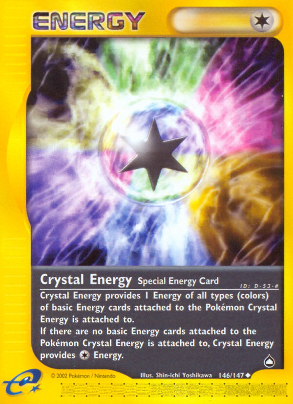Crystal Energy (146/147) [Aquapolis] | Good Games Cannington