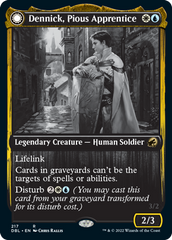 Dennick, Pious Apprentice // Dennick, Pious Apparition [Innistrad: Double Feature] | Good Games Cannington