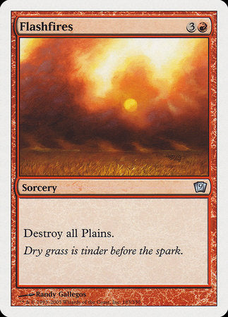 Flashfires [Ninth Edition] | Good Games Cannington