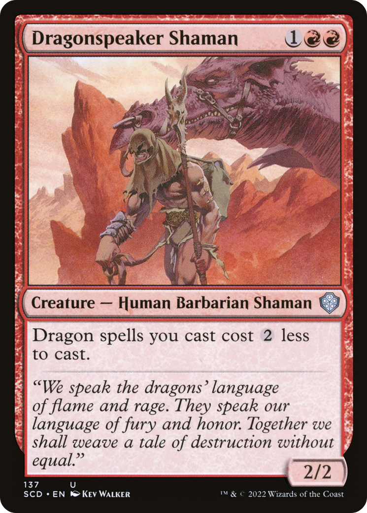 Dragonspeaker Shaman [Starter Commander Decks] | Good Games Cannington