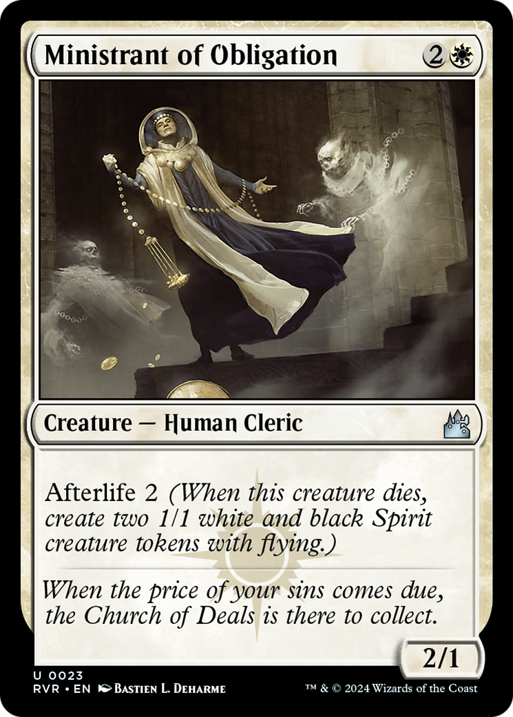 Ministrant of Obligation [Ravnica Remastered] | Good Games Cannington