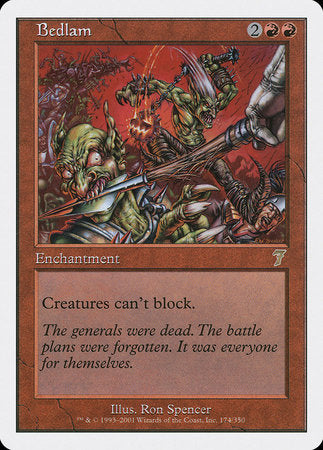 Bedlam [Seventh Edition] | Good Games Cannington