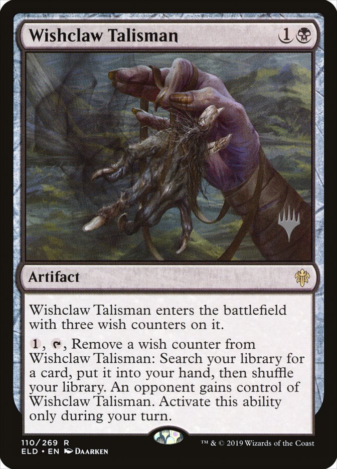 Wishclaw Talisman (Promo Pack) [Throne of Eldraine Promos] | Good Games Cannington