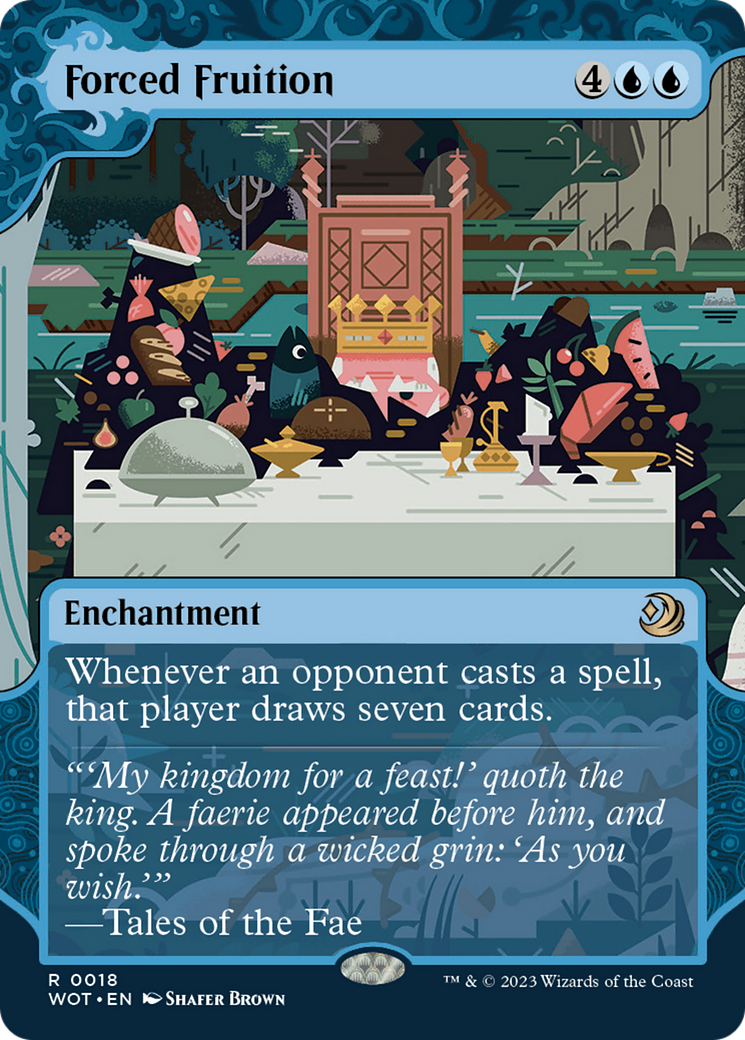 Forced Fruition [Wilds of Eldraine: Enchanting Tales] | Good Games Cannington