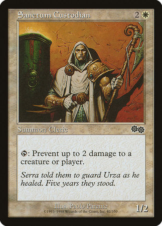 Sanctum Custodian [Urza's Saga] | Good Games Cannington