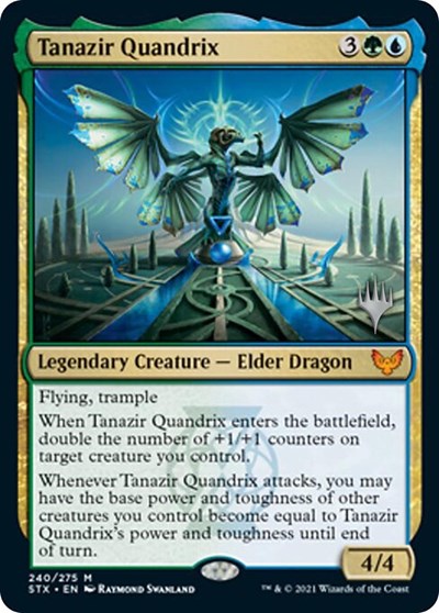 Tanazir Quandrix (Promo Pack) [Strixhaven: School of Mages Promos] | Good Games Cannington