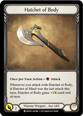 Chane // Hatchet of Body [MON154 // MON105] Unlimited Normal | Good Games Cannington