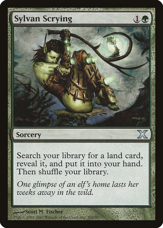Sylvan Scrying [Tenth Edition] | Good Games Cannington