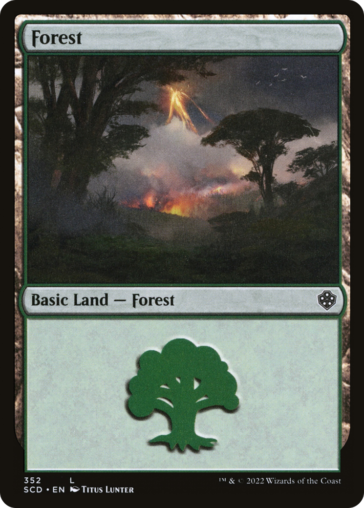 Forest (352) [Starter Commander Decks] | Good Games Cannington