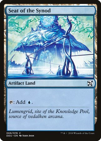 Seat of the Synod [Duel Decks: Elves vs. Inventors] | Good Games Cannington