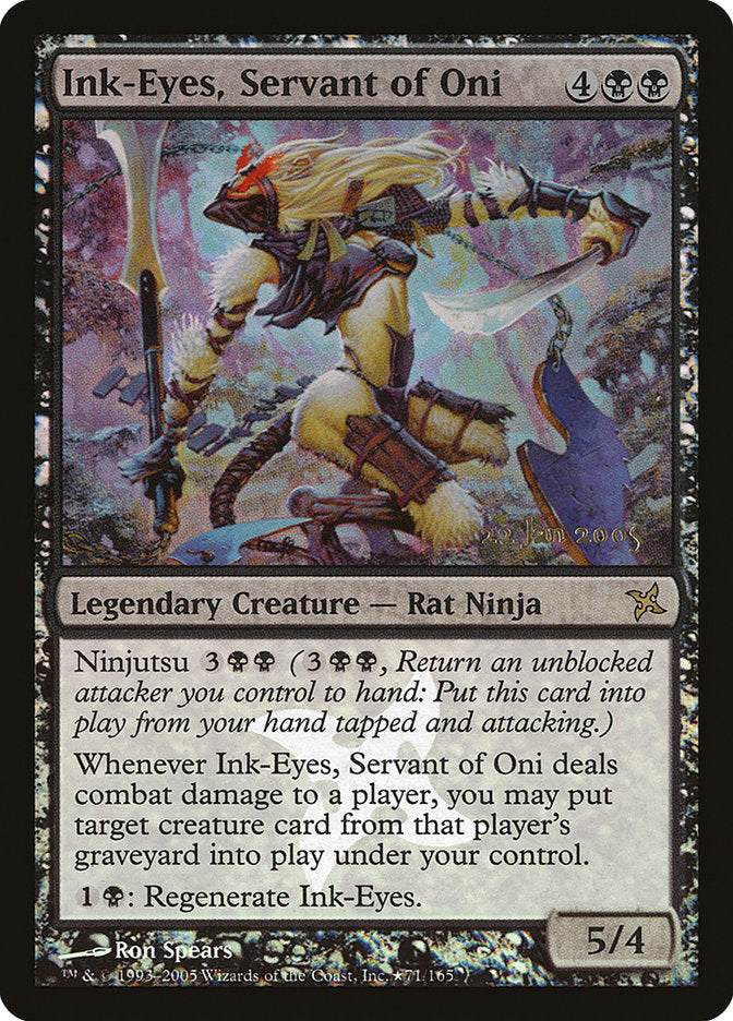 Ink-Eyes, Servant of Oni [Betrayers of Kamigawa Promos] | Good Games Cannington