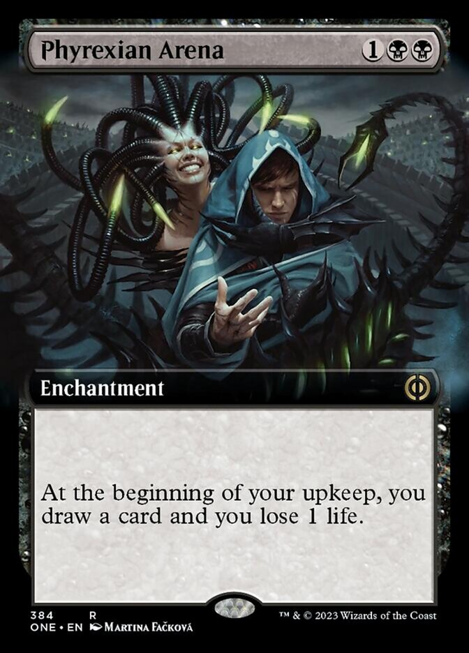 Phyrexian Arena (Extended Art) [Phyrexia: All Will Be One] | Good Games Cannington