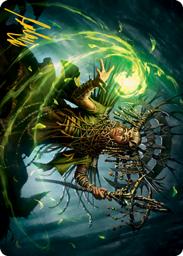 Katilda, Dawnhart Prime Art Card (Gold-Stamped Signature) [Innistrad: Midnight Hunt Art Series] | Good Games Cannington