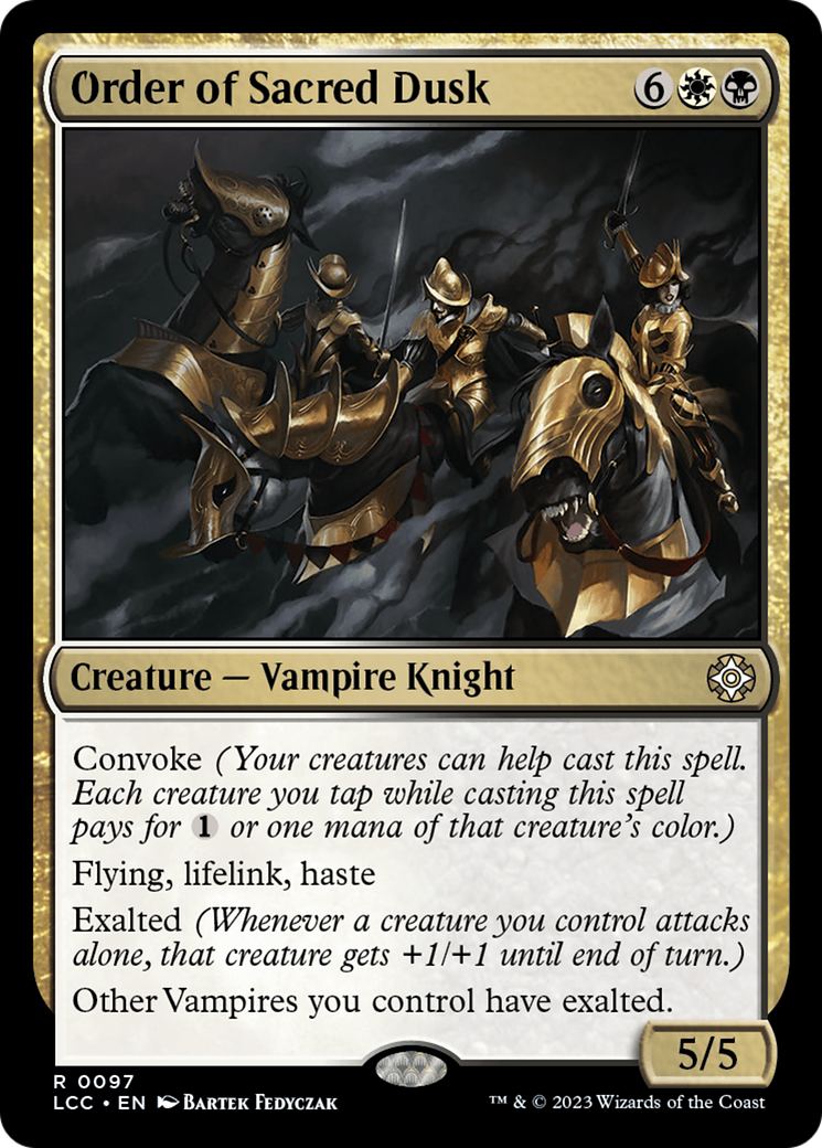 Order of Sacred Dusk [The Lost Caverns of Ixalan Commander] | Good Games Cannington