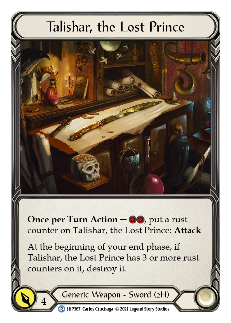 Talishar, the Lost Prince [1HP367] | Good Games Cannington