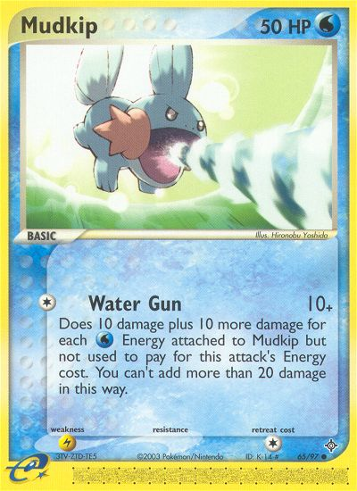Mudkip (65/97) [EX: Dragon] | Good Games Cannington