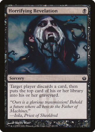 Horrifying Revelation [Mirrodin Besieged] | Good Games Cannington