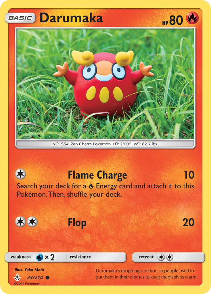 Darumaka (23/214) [Sun & Moon: Unbroken Bonds] | Good Games Cannington