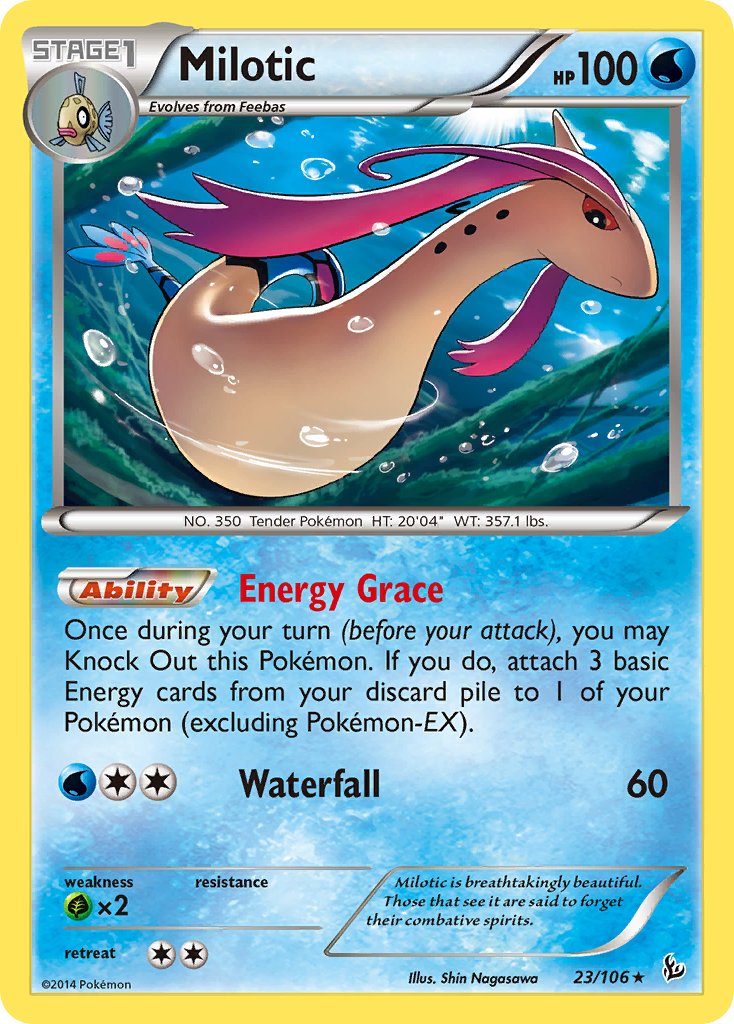 Milotic (23/106) (Theme Deck Exclusive) [XY: Flashfire] | Good Games Cannington