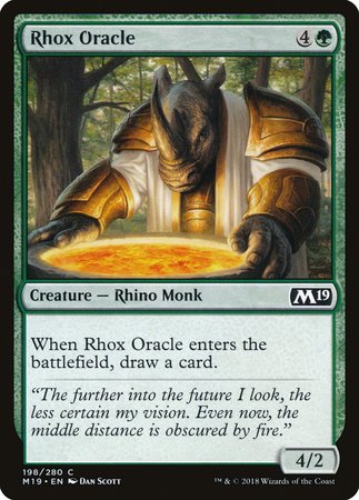 Rhox Oracle [Core Set 2019] | Good Games Cannington